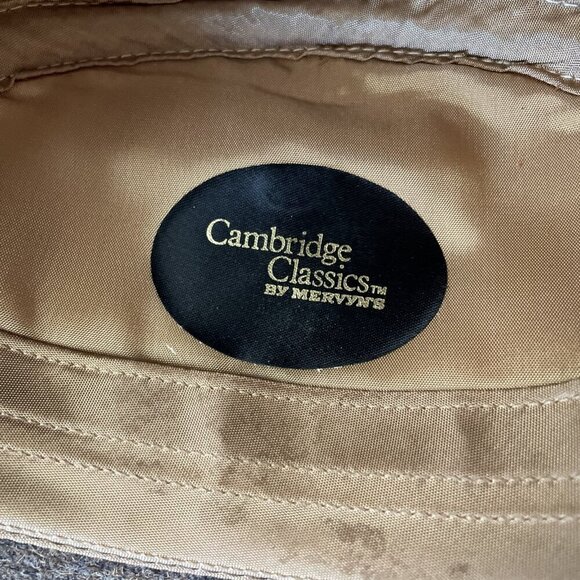 Mervyn’s Cambridge Classics Wool Tweed Walking Hat 7 1/8 Fedora Brown - Picture 7 of 9